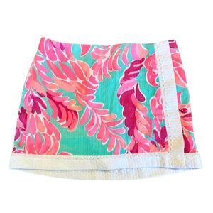 Lilly Pulitzer Joana skort in Love Birds kids size 6